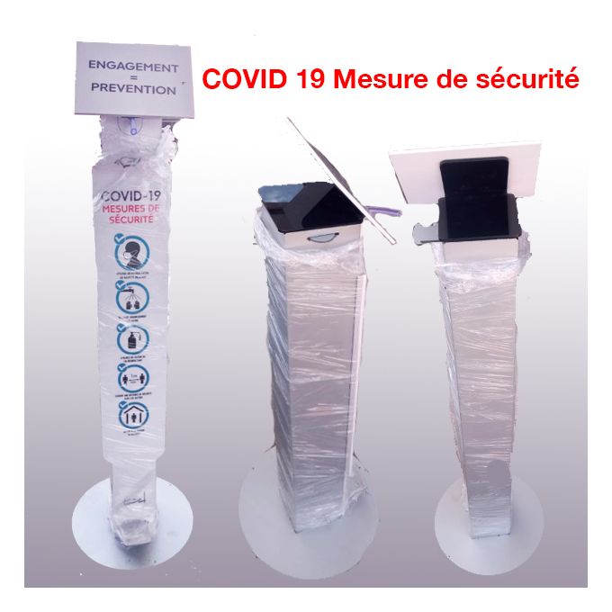 borne savon gel hydro alcoolique