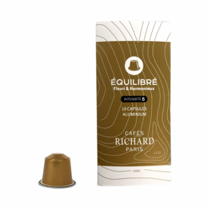 Café Expresso Équilibré Capsules Compatibles Nespresso x10