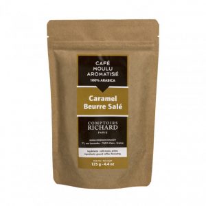 Café moulu Moka aromatisé au caramel beurre salé 125g