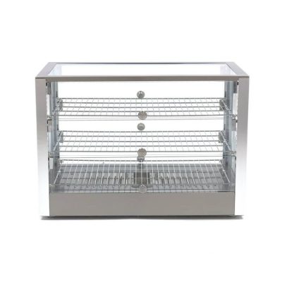 115L Vitrine Chauffante Inox 3 Niveaux – Image 2