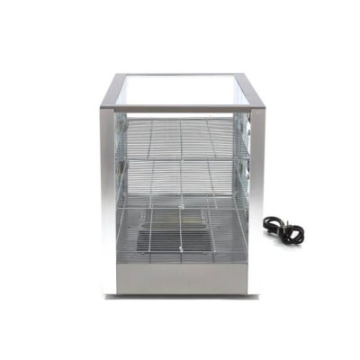 115L Vitrine Chauffante Inox 3 Niveaux – Image 4