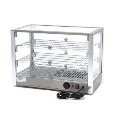 115L Vitrine Chauffante Inox 3 Niveaux – Image 5