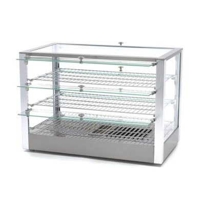 115L Vitrine Chauffante Inox 3 Niveaux – Image 6