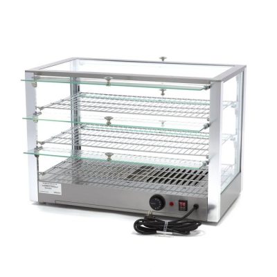 115L Vitrine Chauffante Inox 3 Niveaux – Image 7