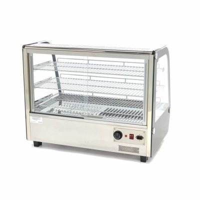 160L Vitrine Chauffante Inox – Image 4