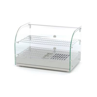 45L Vitrine Chauffante Inox 2 étages – Image 4