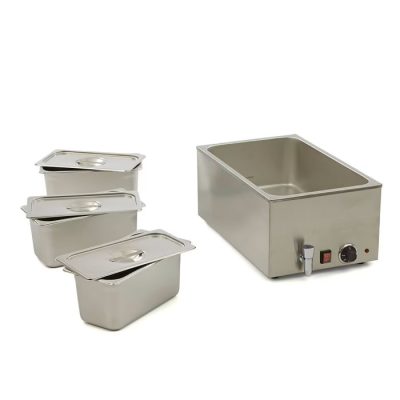 Bain Marie avec Robinet et 3 x 1/3 GN – Image 4