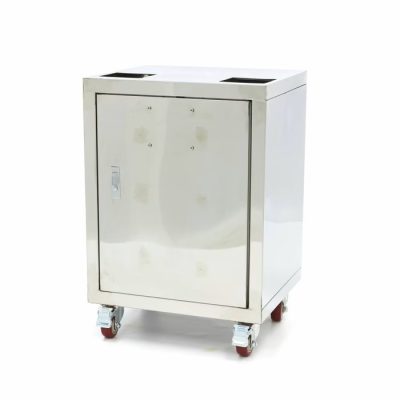 Chariot Presse Orange Inox avec sceau à déchet – Image 6