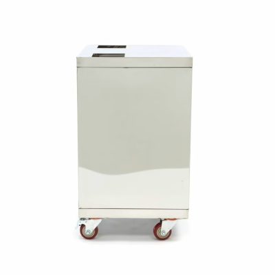 Chariot Presse Orange Inox avec sceau à déchet – Image 5