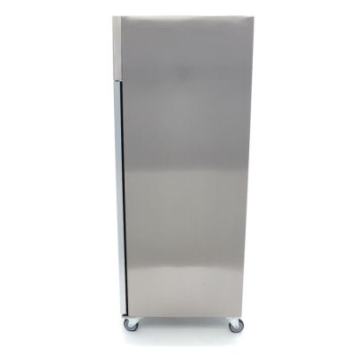 Congélateur 700 Litres 3 étagères réglables (2/1 GN) acier inoxydable avec porte en verre – Image 2