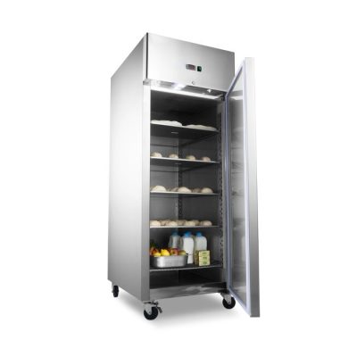 Congélateur de boulangerie 800 L étagères réglables 60 x 40 cm sur roues