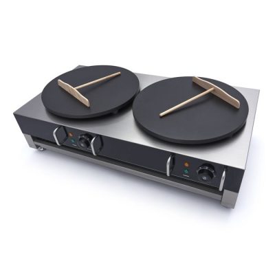 Crêpière professionnelle 2 x 40 cm – Image 7