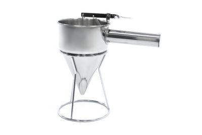 Distributeur de pâte 1,3 L en acier inoxydable avec bouton de dosage – Image 4