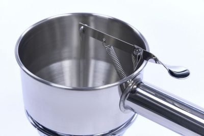 Distributeur de pâte 1,3 L en acier inoxydable avec bouton de dosage – Image 5