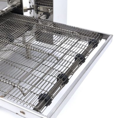 Four à pizza avec tapis roulant - 2 x Ø20 cm - convoyeur 30 pizzas par heure – Image 8