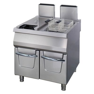 Friteuse 2 x 22 L Gaz Fourneau 900
