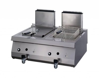 Friteuse à Gaz 2 x 12L 70 cm