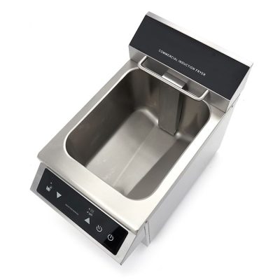 Friteuse Induction 1 x 8 Litres avec robinet de vidange – Image 3