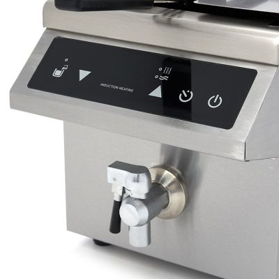 Friteuse Induction 1 x 8 Litres avec robinet de vidange – Image 12