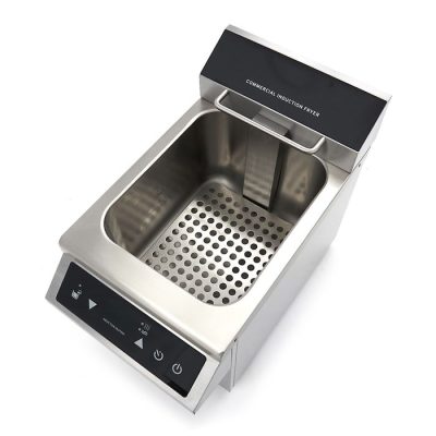 Friteuse Induction 1 x 8 Litres avec robinet de vidange – Image 4