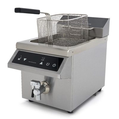 Friteuse Induction 1 x 8 Litres avec robinet de vidange