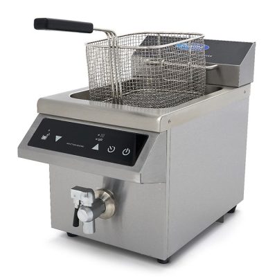 Friteuse Induction 1 x 8 Litres avec robinet de vidange