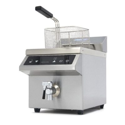 Friteuse Induction 1 x 8 Litres avec robinet de vidange – Image 11