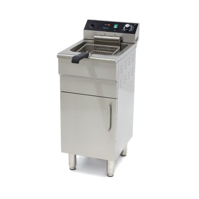 Friteuse electrique 1 x 16 Litres avec robinet de vidange et support 400 volt – Image 7