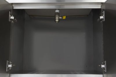 Friteuse electrique 1 x 35 Litres avec robinet de vidange et support 400 volt – Image 3