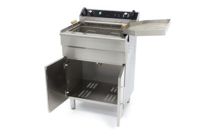 Friteuse electrique 1 x 35 Litres avec robinet de vidange et support 400 volt – Image 8