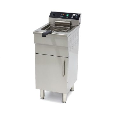 Friteuse electrique 16 Litres avec robinet de vidange et support – Image 3
