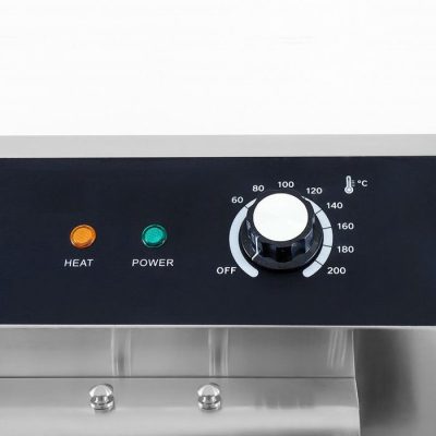 Friteuse electrique 45 Litres avec robinet de vidange et support 400 volt – Image 4