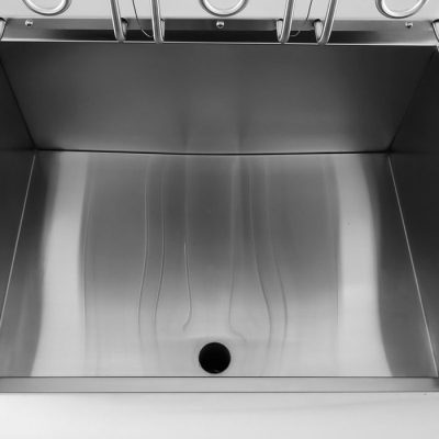 Friteuse electrique 45 Litres avec robinet de vidange et support 400 volt – Image 7