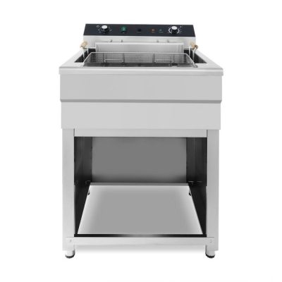 Friteuse electrique 45 Litres avec robinet de vidange et support 400 volt – Image 9
