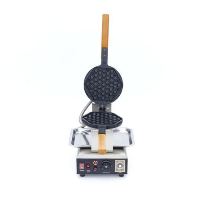 Gaufrier 1 gaufre nid d'abeille rond – Image 2