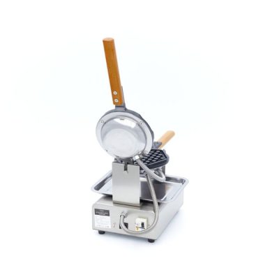 Gaufrier 1 gaufre nid d'abeille rond – Image 5