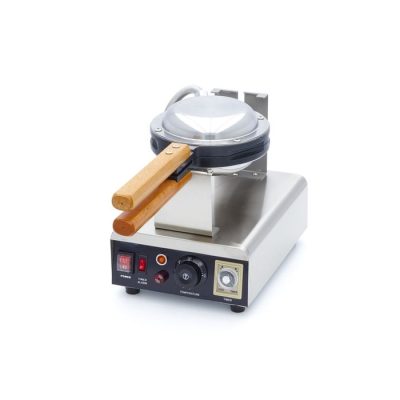 Gaufrier 1 gaufre nid d'abeille rond – Image 7