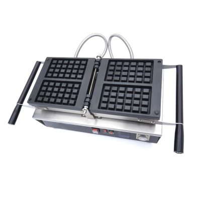 Gaufrier 2 Gaufres Belges rotatif numérique – Image 8