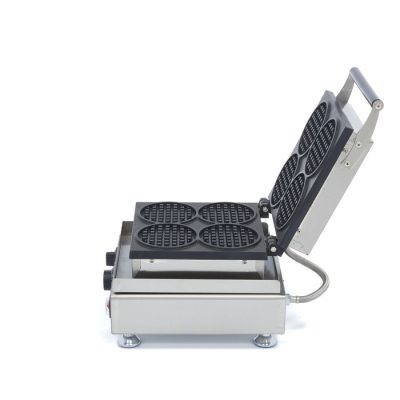 Gaufrier 4 mini gaufres rondes – Image 4