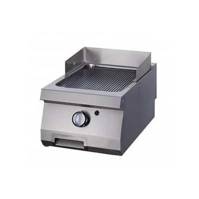 Grill Rainuré CHROME - Gaz 70 cm