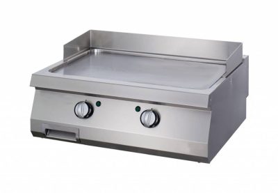 Grill Lisse CHROME Double - Gaz 70 cm
