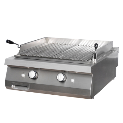 Grill Pierre de Lave Double à poser Gaz 900