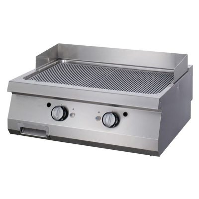 Grill Rainuré Double à poser Gaz 900