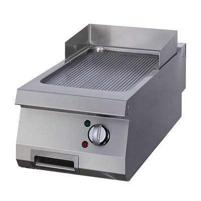 Grill Rainurée CHROME - Électrique 70 cm