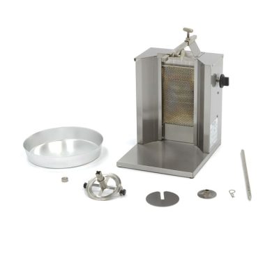 Kebab grill Gaz 1 brûleur - 10 kg de viande – Image 6