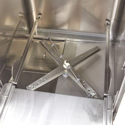 Lave-ustensiles - 60 x 76 cm - pompe à savon et à rinçage - 400V – Image 3