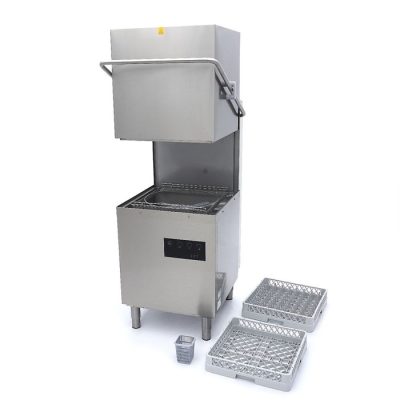 Lave-vaisselle à capot - 50x50cm - pompes de vidange, de rinçage et de savon - 400V – Image 12
