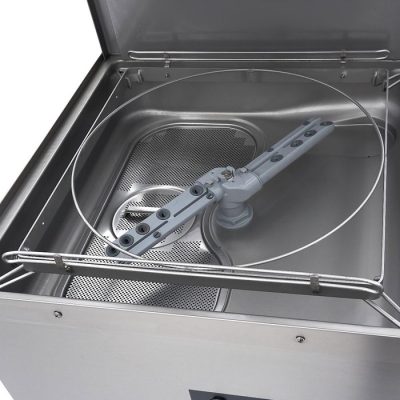 Lave-vaisselle à capot - 50x50cm - pompes de vidange, de rinçage et de savon - 400V – Image 2