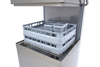 Lave-vaisselle à capot - 50x60cm - pompes de rinçage et de savon - 400V – Image 9
