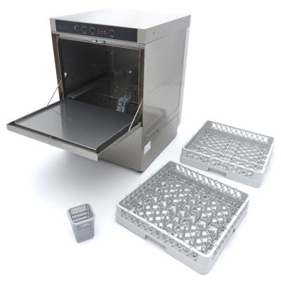 Lave-vaisselle sous plan - 50 x 50 cm - avec pompe de rinçage - 400V – Image 8